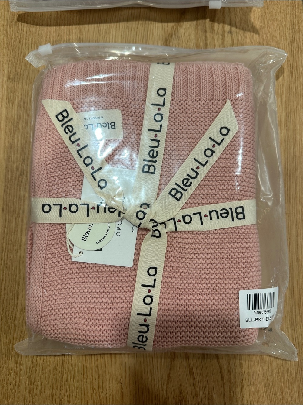 Pink Bleu La La blanket